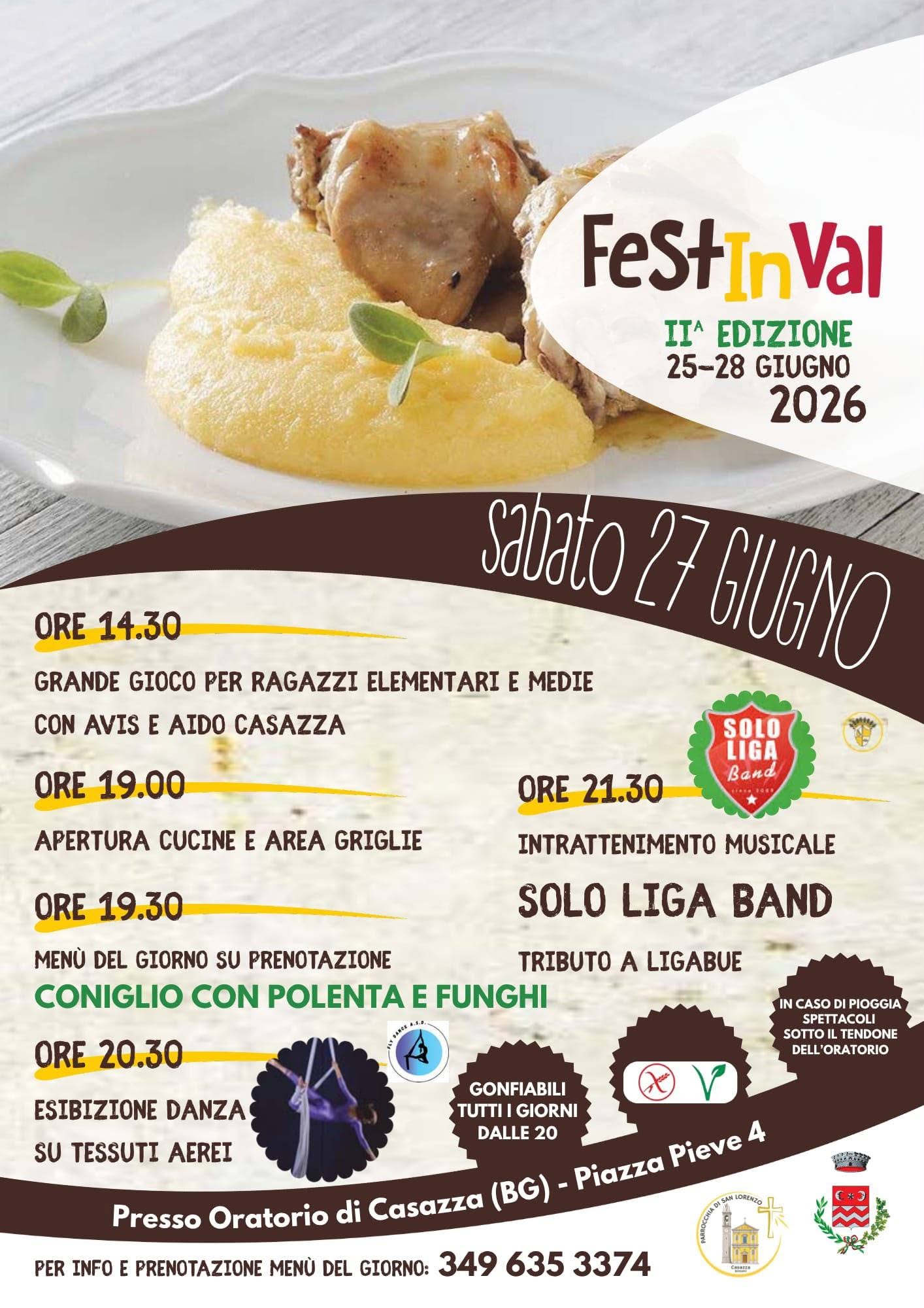 Programma dettagliato Fest in Val 2026 - Locandina 2